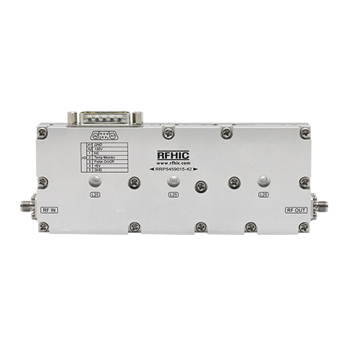 rfhic-15W-5400-5900MHz-C-band, GaN Solid-State Power Amplifer (SSPA)-RRP5459015-42