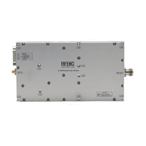 rfhic-400W-9300-9700MHz-X-band, GaN Solid-State Power Amplifier (SSPA)-RRP9397400-56A