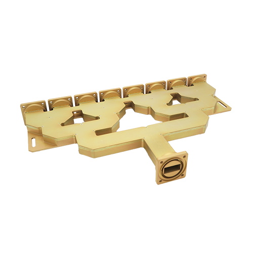 8 way, waveguide combiner, x-band, rwt90-08c01, rfhic corporation